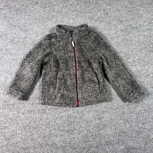 Gerry Basic Jacket Toddler 4T Gray Polyester Sherpa Winter Warm Cozy Full-Zip